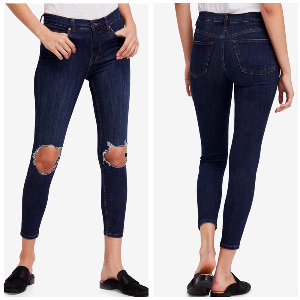 Free People Buster Knee Jeans